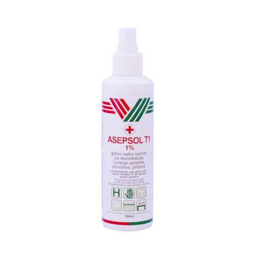 ASEPSOL T1 1% - finished working solution, 200 ml