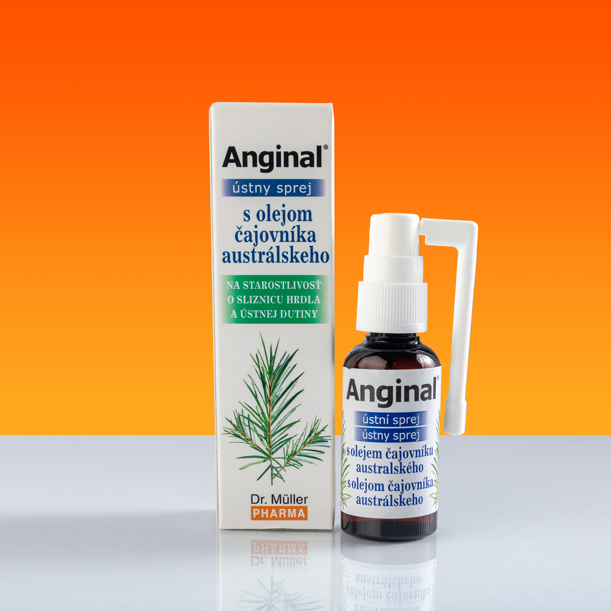 ANGINAL® mouth spray with TEA TREE OIL, 30 ml
