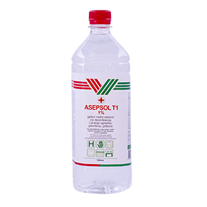 ASEPSOL T1 1% - ready working solution, 1 liter