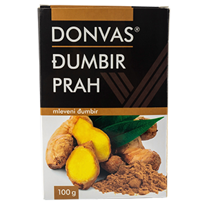 GINGER powder DONVAS®, 100 g