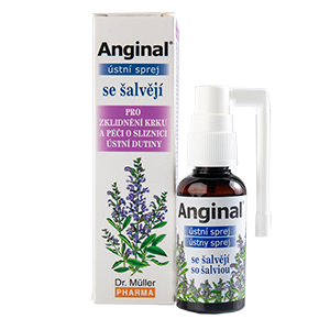 ANGINAL® mouth spray with SAGE, 30 ml - dr Müller Pharma